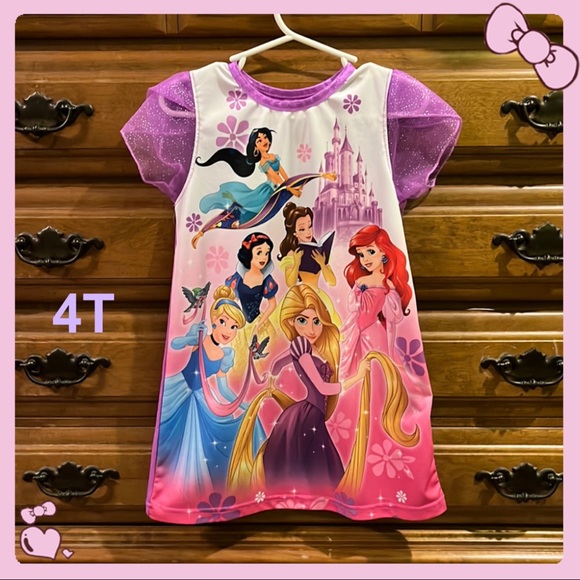 Purple Disney Princess Nightgown